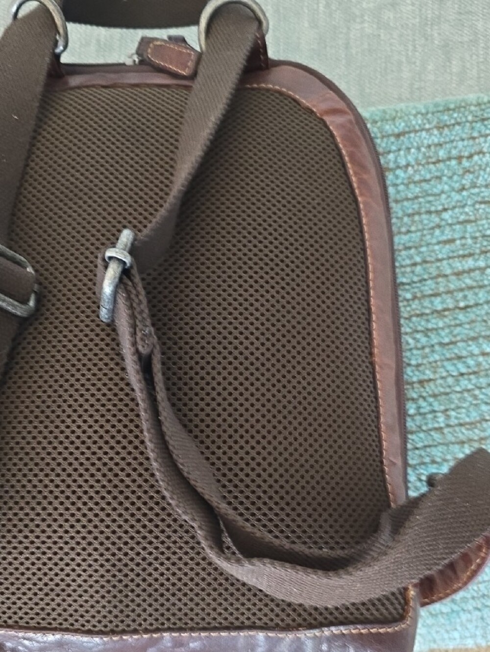 Jack Georges Small Brown Leather Backpack — Women - Picture 6 of 15
